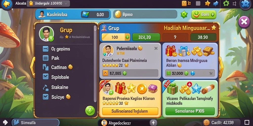 Tampilan antarmuka yang intuitif dan ramah pengguna.