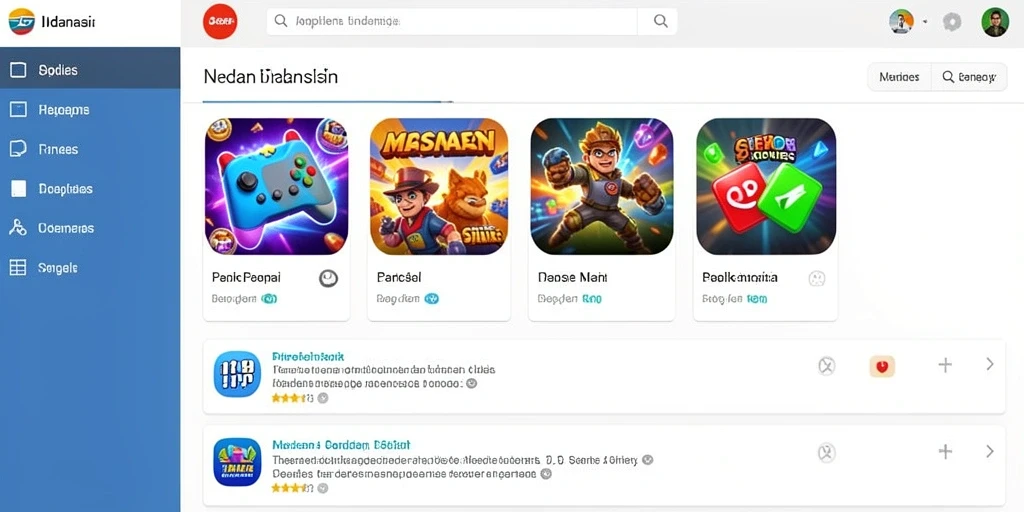 Tampilan antarmuka yang menarik dan modern.