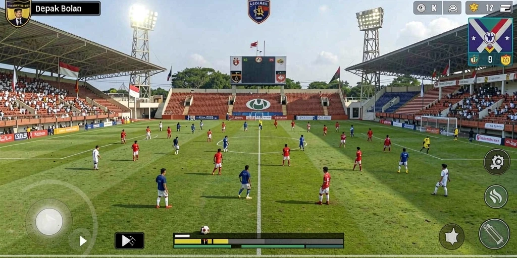 Menampilkan aksi seru dalam gameplay NK666.