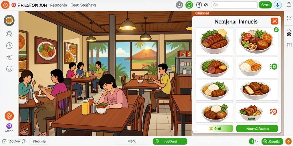 Tampilan antarmuka yang intuitif dan mudah digunakan.