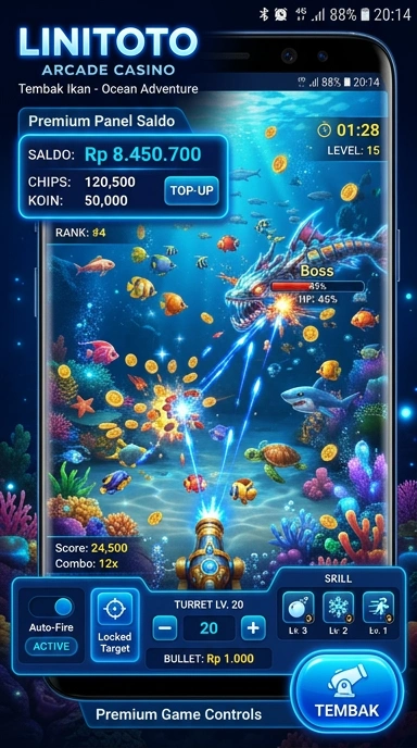 Galeri pratinjau visual linitoto build APK resmi terbaru